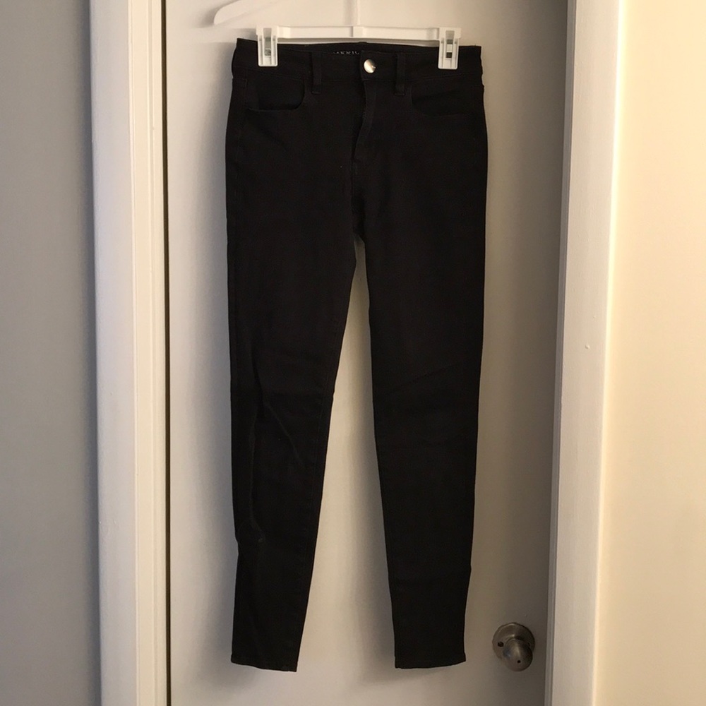 Black AE jeggings
